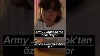 Canlı yayında armynin yorumu jungkooku şaşırttı #jungkook#bts #taekook#army #kpop#keşfet