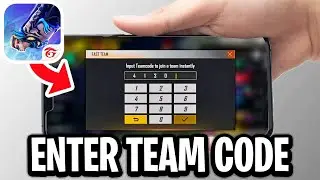 How To Enter Team Code In Free Fire - Full Guide