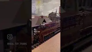 CUSTOM RUN by Roundhouse South! #modeltrains #custom #asmr #fyp #fypシ #realtoytrains #unboxing
