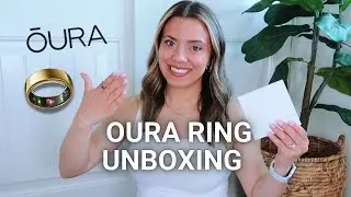 OURA RING UNBOXING + set-up with Natural Cycles