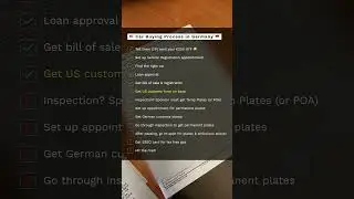 US Military POV: Step by Step - How to buy a car in Germany with the Used Car Guys