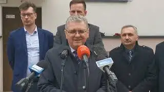 Konferencja klubu radnych Prawa i Sprawiedliwości w Sejmiku Województwa Zachodniopomorskiego