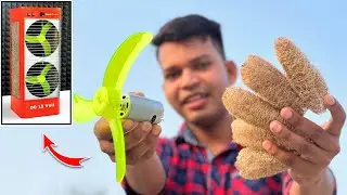 How To Make Air Cooler from खाली टीन (कनस्तर) Cooler Kaise Banaen