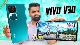 vivo V30 PUBG Test with FPS Meter🔥