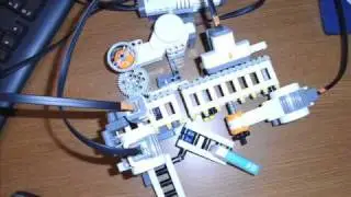 Lego mindstorms NXT Conveyer and Turn Table