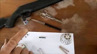 Explosive gun with gunpowder