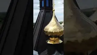 Никольский женский монастырь «Святые пещеры» с квадрокоптера. St. Nicholas Convent "Holy Caves"