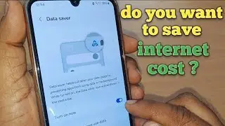 how to save internet cost? | data saver on android phone