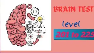 Brain test level 200 to 225 | Brain test tricky levels | puzzles games | Brain test