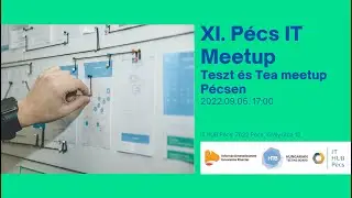 Teszt és tea Pécsi meetup közvetítése