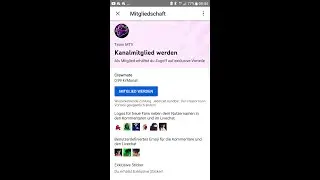 endlich,nach 2Jahren habe ich die Kanal Mitgliedschafft Funktion❤❤❤