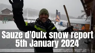 Sauze d'Oulx snow report