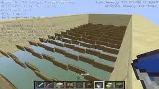 Автоматическая ферма спрутов Minecraft.