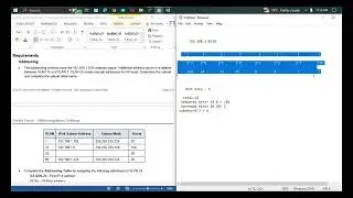 Cisco  Lab - Designing IPv4  Network Planning