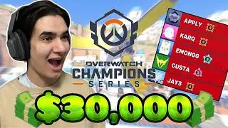 I Competed In A $30,000 Overwatch Tournament And This Is How It Went...(OWCS)