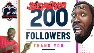The Big 200. Thank you all big times....P.2  Warzone Vibes.  Let Get It