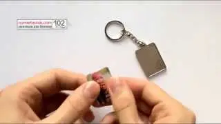 Брелок с фотографией своими руками