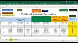 Excel Lookup Formula Generator