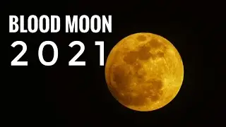 Super Red Blood Moon 2021 | Time Lapse of Moonrise | Total Lunar Eclipse | Trending Now | Must Watch