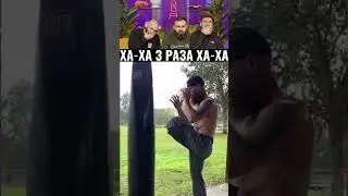 Тренировка профессионального боксёра  