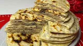 #ОООчень тонкие, много начинки, чуду с фаршем 💣💣💣#оооченьвкусныелепёшкисфаршем#