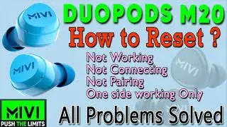 duopods m20 not working | mivi duopods m20 not connecting | how to reset duopods m20 | solved