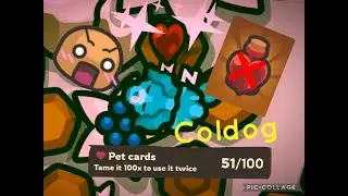 I unlocked my fav pet! (coldog)
