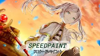 【Illustration Making】Frieren Fanart From Frieren: Beyond Journey’s End | Catiya