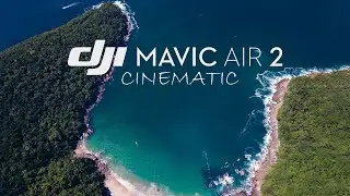Dji Mavic Air 2  filming ships at the harbor cinematic
