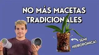 Cómo Hacer una Maceta Semi Hidropónica para Orquídeas | |  Cambia a Semi Hidroponia sin Miedo