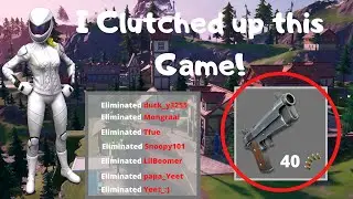 I Clutched up this Game! (Fortnite Battle Royale)