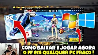 HOW TO PLAY FREE FIRE ON A LAPTOP AND WEAK PC IN THE NEW UPDATE! BEST EMULATOR FOR WEAK PC 2026