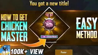 HOW TO GET CHICKEN MASTER TITTLE IN PUBG LITE | HOW TO GET CHICKEN EXPERT IN PUBG LITE