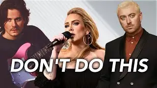 I hurt my voice! Don’t do what John Mayer, Adele, Sam Smith did!  #johnmayer #adele #samsmith