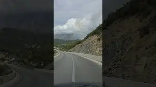 Fire in the vilage kuci vlora albania