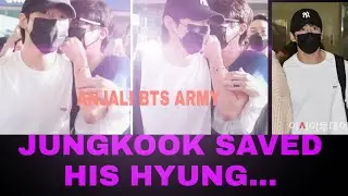 HOW JUNGKOOK SAVED HIS HYUNG WITH CHAOS||WATCH FULL VIDEO ||BTS||ANJALI BTS ARMY