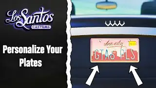 GTA Online's Epic NEW Feature - Exclusive License Plate Creator Tutorial
