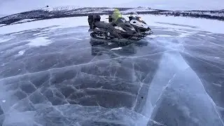 Тайга Патруль 800 SWT на новой подвеске, обкатка. Февраль 2019 г.