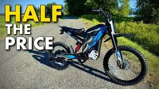 This CHEAP 50mph Electric Dirt Bike is IMPRESSIVE!
