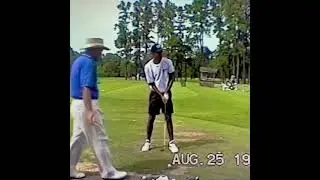 Tiger Woods Drill -1993 - Driver - Lead arm behind the ball