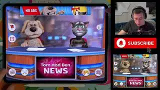 Talking Tom & Ben News (2011) All Fight Actions, Mini-Games 
