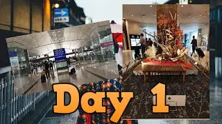 Day 1 - Flight from Penang to Hong Kong to Japan and Hotel Mystays