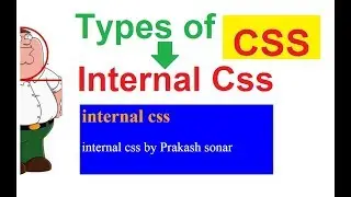 internal css | internal style sheet | css tutorial