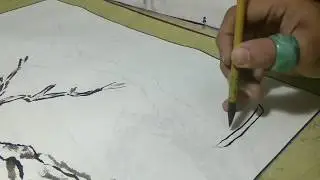 Latin calligraphy by Chinese brush