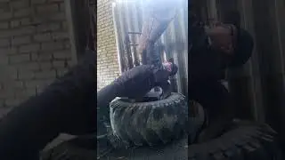 Тренировка с бревном: брутальненько, однако