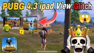 How to Unlock iPad view in All 2026 Mobile 🔥|PUBG/BGMI😍how to get iPad view 4.3 UPDATE! New glitch