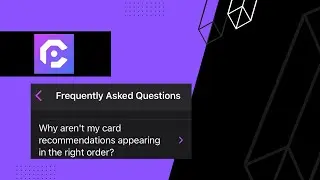Why aren’t my card recommendations appearing in the right order?