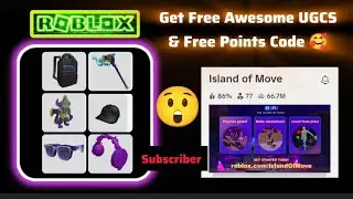 Get Free Awesome UGCS & Free Points Code #roblox #robloxfreelimitedugc #freeugcroblox