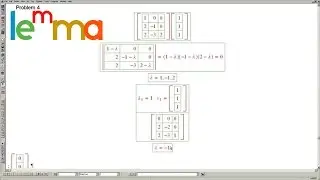 Linear Algebra 16g: Eigenvalues and Eigenvectors Example - A 3x3 Triangular Matrix