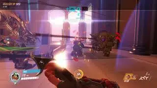 Genji risky maneuver 5K | POTG | Overwatch | 4K60FPS